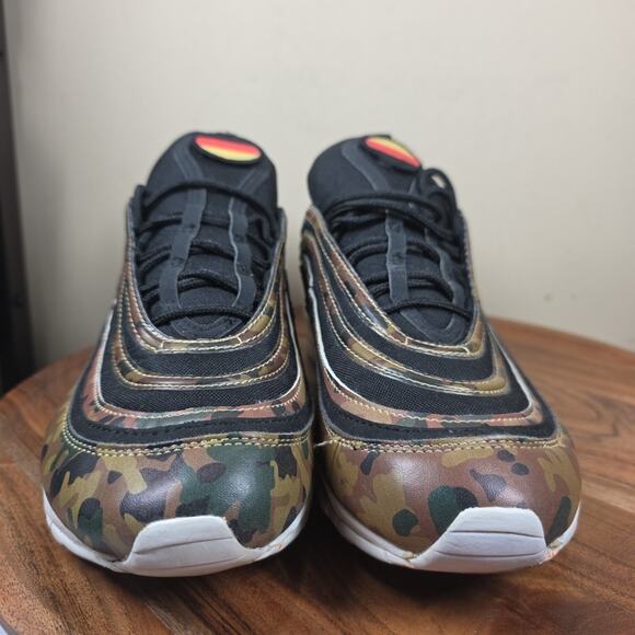 Nike Air max 97 Country Camo Germany Mens Green Camo Size 11 Shoes AJ2614-204 - Picture 4 of 10